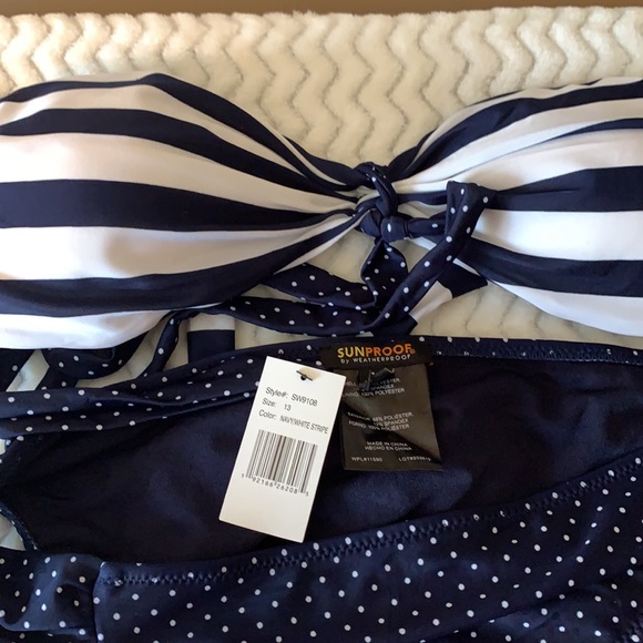 Sun proof by Weatherproof 2-pc swimsuit - Picture 3 of 3